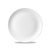 White Evolve Coupe Plate 8.67"