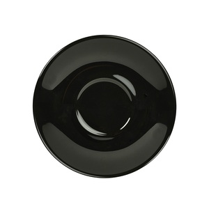 Porcelain Black Saucer 12CM/4.75"