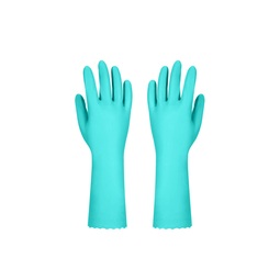Latex Free Household Gloves Green Medium